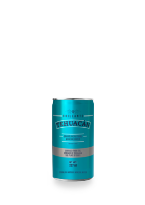 Tehuacán Brillante Sparkling Mineral Water Original (8oz) Can - 24 Pack