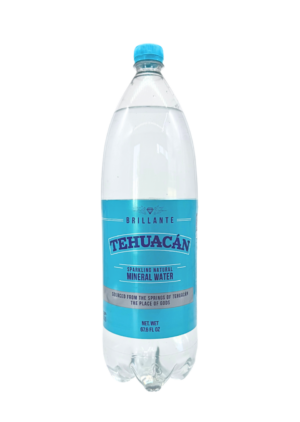 Tehuacán Brillante Sparkling Mineral Water (2.0L) Plastic - 8 Pack
